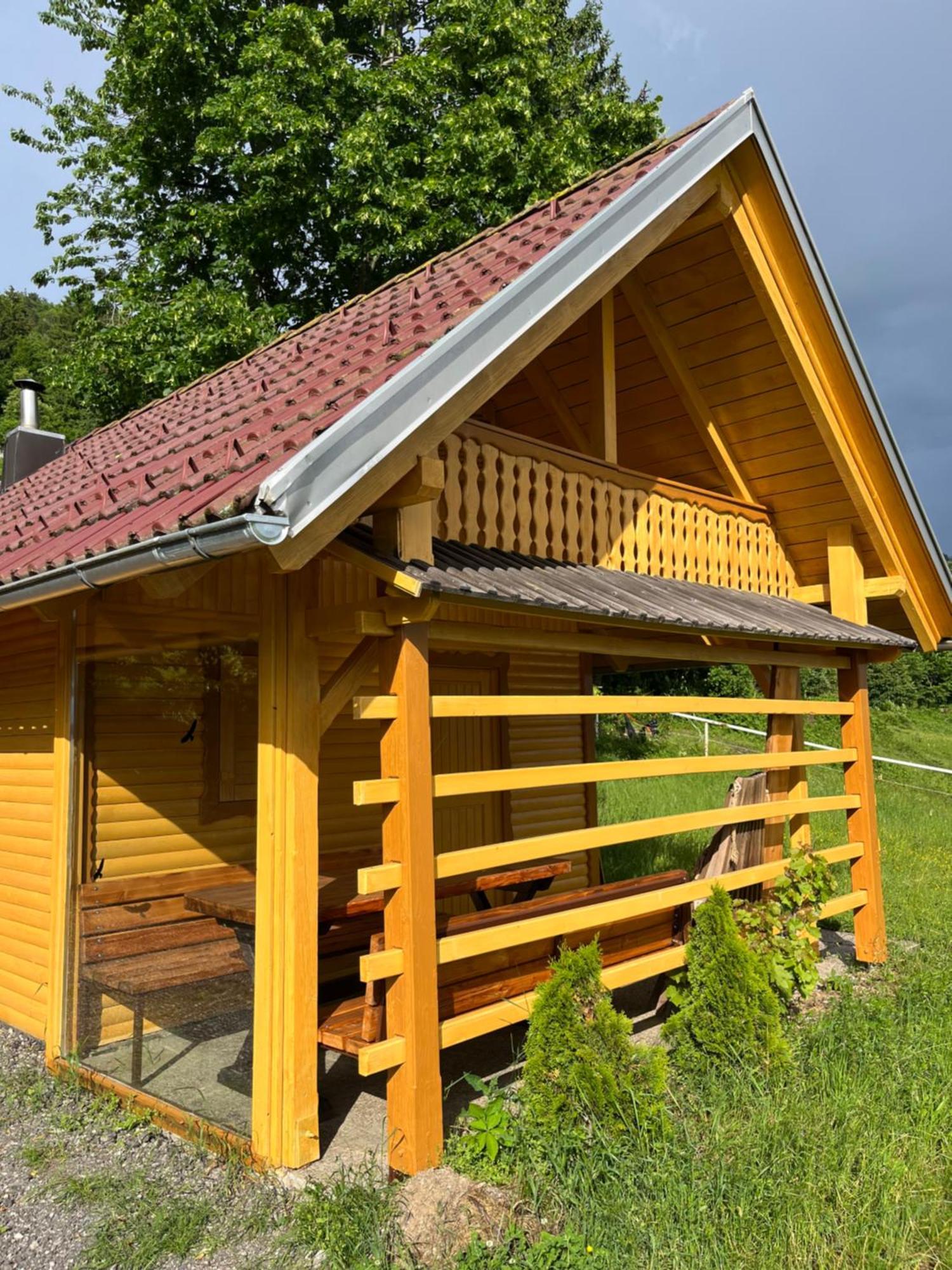 Cottage Zirovnica Buitenkant foto